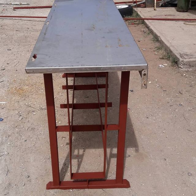Steel workbench